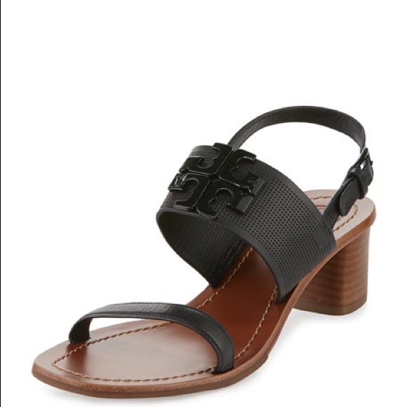 Tory Burch Shoes - Tory Burch Lowell 2 Perforated Leather Sandal